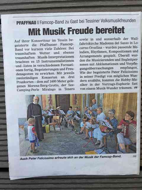 Bild in Volksmusik Freunden Tessin
